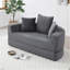 Boneless Convertible Sofa Couch Bed,Multi-Functional,Circular Bed,Adjustable Futon Sofa ,No Assembly Compressed Corduroy Floor Lounge Sofa For Apartment Office Bedroom Living Room-87418713