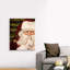 «Santa Be Quiet» sur toile-1563923818