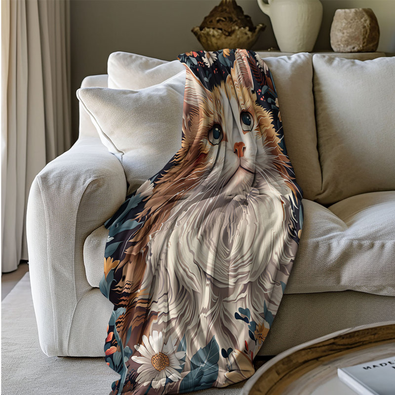 Throw Blanket, 50" W x 60" L