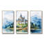 «Magical Castle By The Lake - Castles», art mural-167505480-167505482
