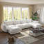 Canapé modulaire rembourré de salon Khameron -1709972892