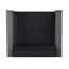 Chaise de patio en aluminium avec coussins Caggiano-100694683-103707828