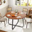 Metal Base Dining Table