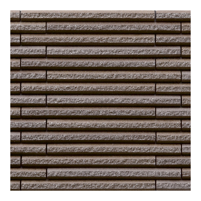 Hosowari Border 0.77" x 9" Ceramic Linear Mosaic Wall Tile