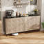 Grande armoire 63 "avec tablettes réglables 63"-769442698