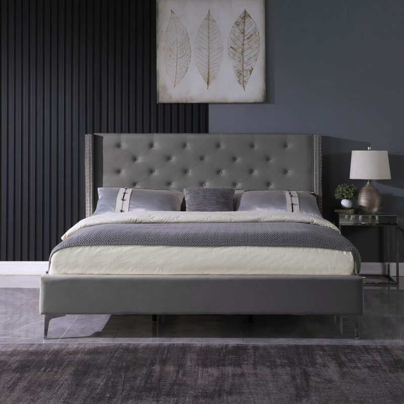 Mercer41 Diwata Upholstered Bed & Reviews | Wayfair