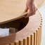Table basse ronde avec rangement-438795934