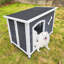 Grande niche pour chien en bois