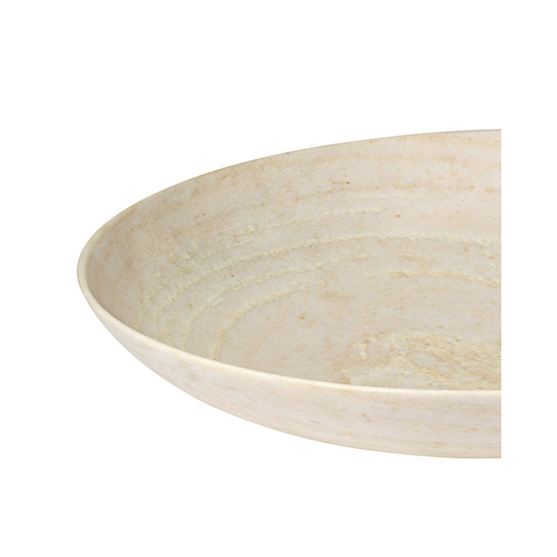 Handmade Marble Decorative Bowl, White
