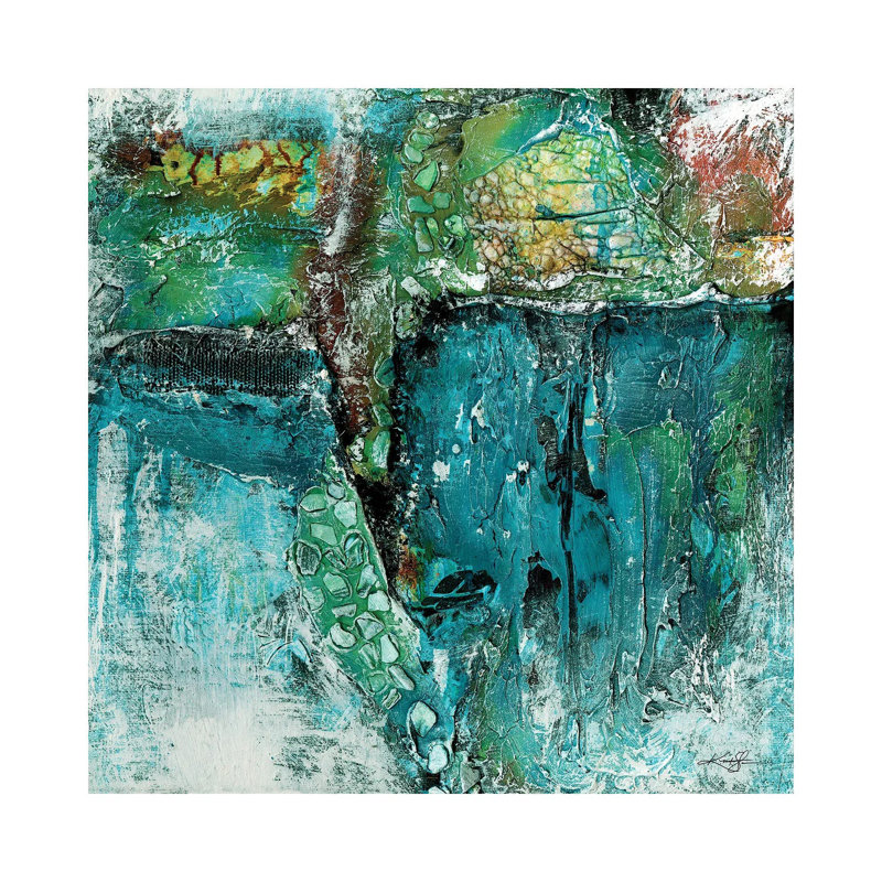 The Jewels Within I by Kathy Morton Stanion - Wrapped Canvas Painting, 66.04 cm H x 66.04 cm W x 3.175 cm D