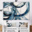 Blue Circle Whirls - ensemble de reproductions d'art abstrait en spirale-1031152119-1031152076