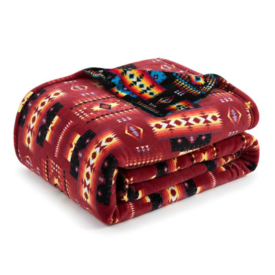 Couverture en molleton moelleux, double face