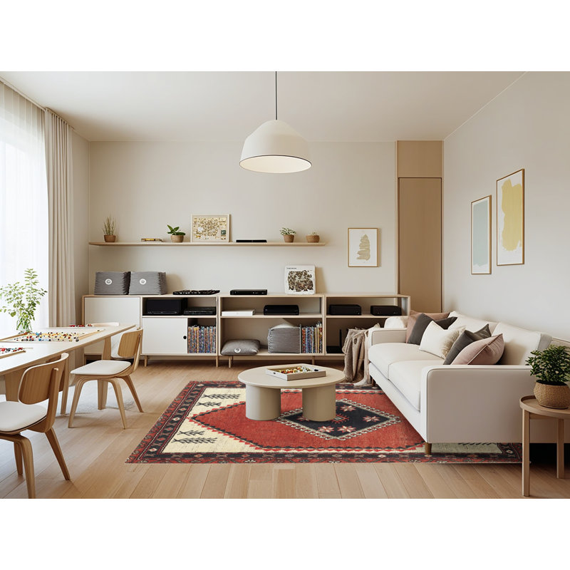 Southwestern Indoor Rug, Rectangle 7' x 9'