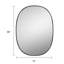 Asymmetrical Aluminum Alloy Bathroom Mirror-92188178