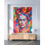 Frida Power Loomed Polyester Abstract Area Rug in Red/Multi by Frida Kahlo X Exquisite Rugs-415836198