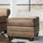 Macalla Upholstered Armchair with Ottoman-494358947