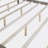 Damine Canopy Bed with Headboard and Support Legs，bed frame,platform bed-1916007079-1905683160