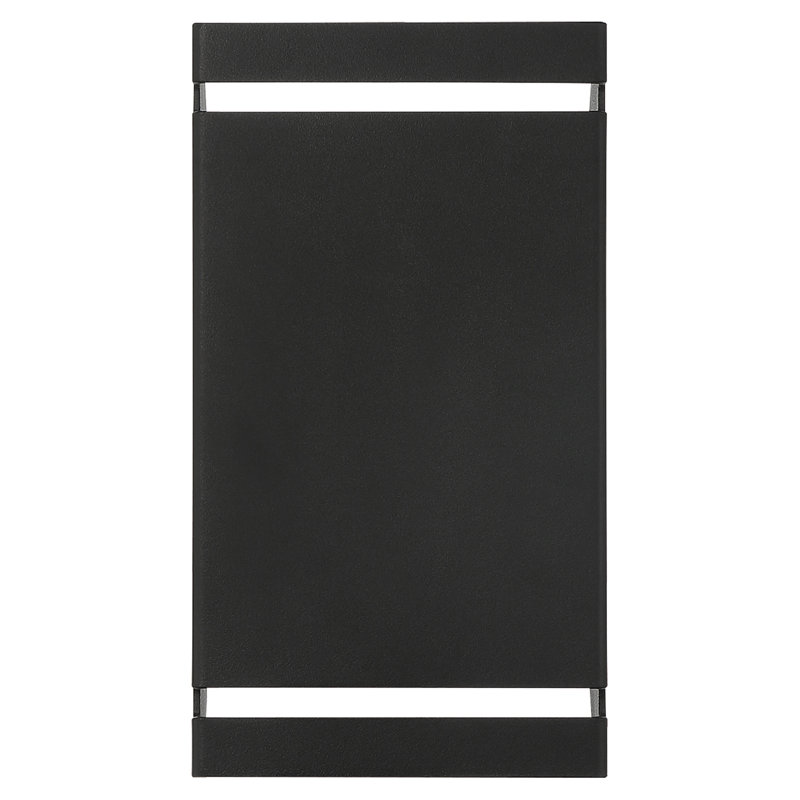 Brisais Steel Wall Light, Black
