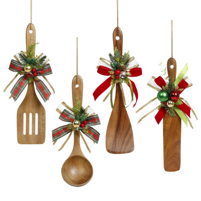 Ensemble de 4 cuillères à garniture 10 à 12,5 pouces