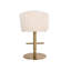 Zabi Swivel Adjustable Height Bar Stool-1592799083