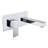 SUMERAIN Bathroom Vanity faucet, Vanities Faucets Wall Sink Faucet Single Hole with Left-Handed-82568838