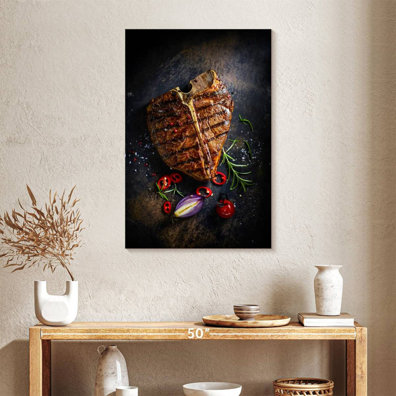 Yarlin Grilled T-Bone Steak, 36" H x 24" W