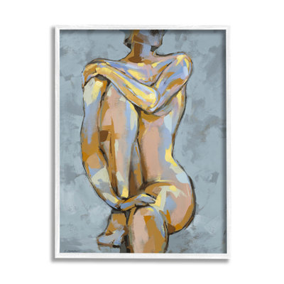 Art moderne giclée sur bois blanc brossé par Trevor Copenhaver