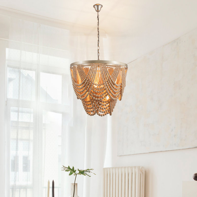 Shrout 4 - Light Dimmable Drum Chandelier
