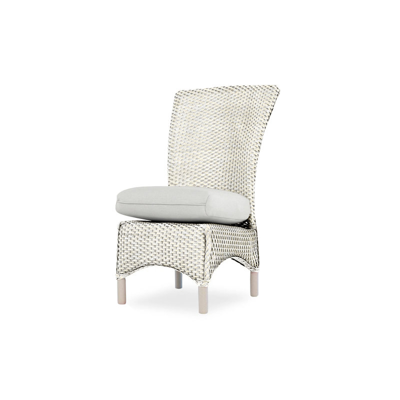 Mandalay Outdoor Dining Armchair, Antique White, Fife Aruba