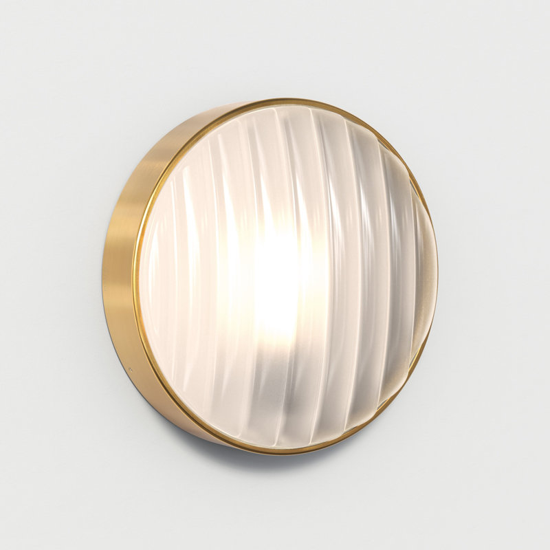 Montreal Round 300, PVD Brushed Brass