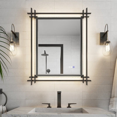 LumiBubbles LED Bathroom Mirror - Bubble Frame with Anti-Fog and Stepless Dimming