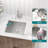 23"L x 18"W Undermount Laundry Sink 16 Gauge Stainless Steel Deep Utility Sink with Bottom Grid-123843145-133235438