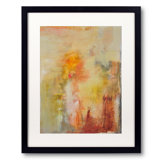 235 Amber Sky 2 Print by Anne B. Schwartz