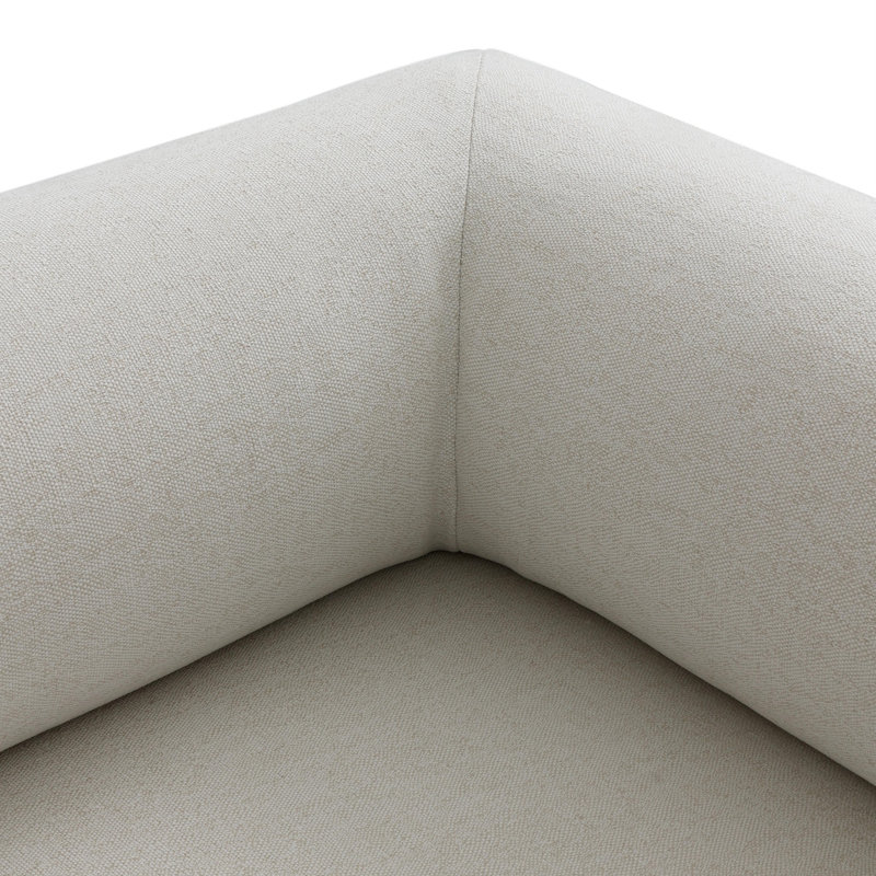 Lenox Modular Sectional, Cream Polypropylene/Olefin