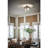 Brogyn Glass Semi Flush Mount