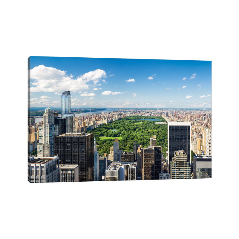 Central Park in New York City, USA 1 Piece Wrapped Canvas Wall Art, 66.04cm H x 101.6cm W x 1.905cm D