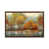 Classic Brown Wood Framed Canvas