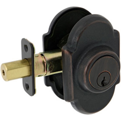 Sandcast Collection Electronic Single Cylinder Deadbolt