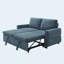 Causeuse-lit convertible 62,75 po avec dossier réglable et ports USB-451328279