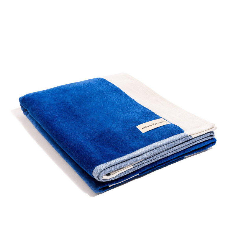 The Beach Towel, Blue/White