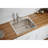 Classic Stainless Steel 25" x 22" x 12-1/8" Drop-in Sink-9253821