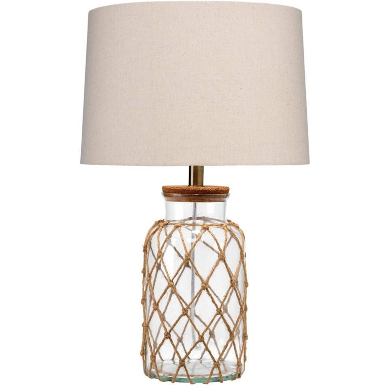 Chukes Glass Table Lamp