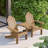 Bickford 30'' W Plastic Adirondack Chair-99306048