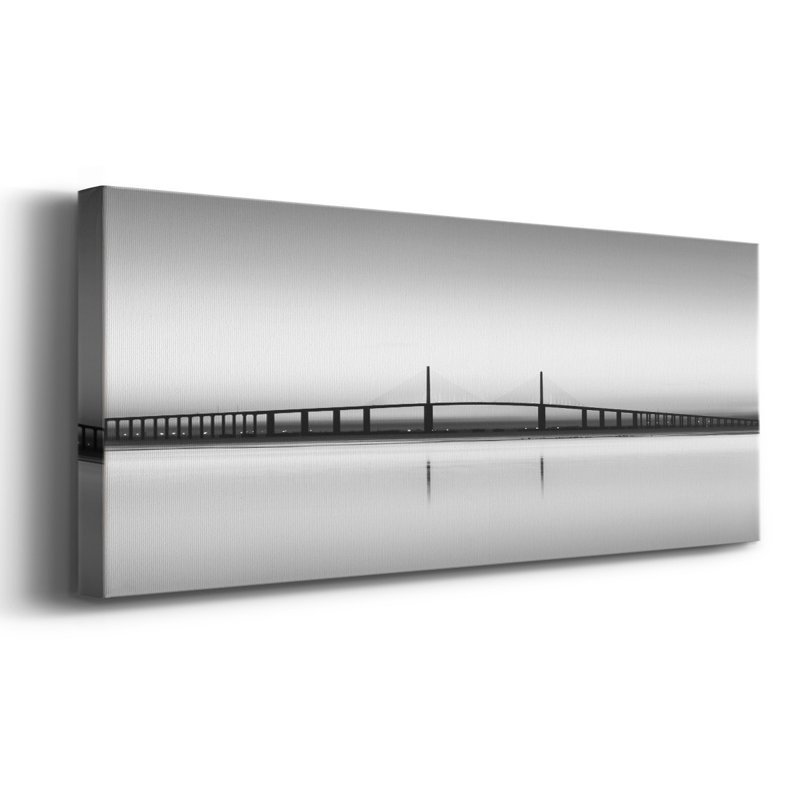 Sunshine Skyway sur impression sur toile, H 12 po x l 30 po x P 1,5 po