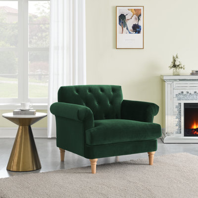 Halltown Velvet Armchair