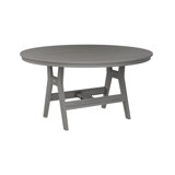 Berlin Gardens Harbor Natural Coastal Grey 48″ Round Bar Table