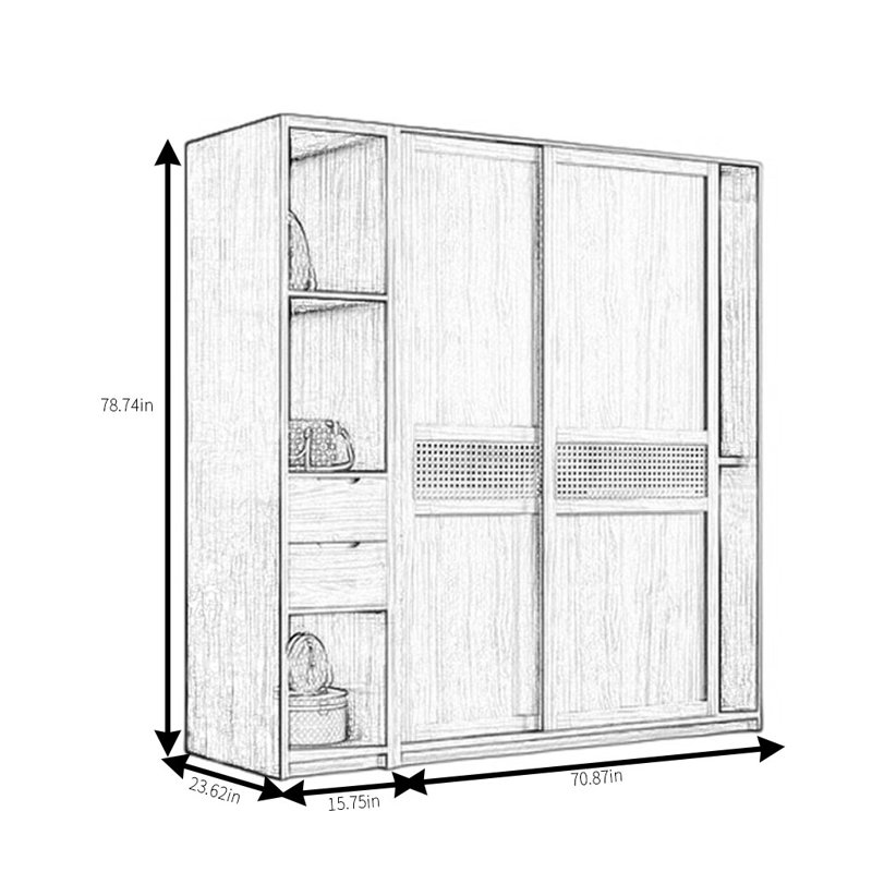 Demecia, 79 po x l 87 po x P 24 po