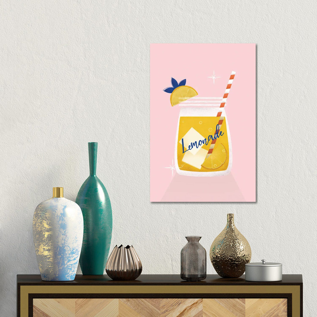 Lemonade by Show Me Mars - Wrapped Canvas Gallery-Wrapped Canvas GiclÃ©e