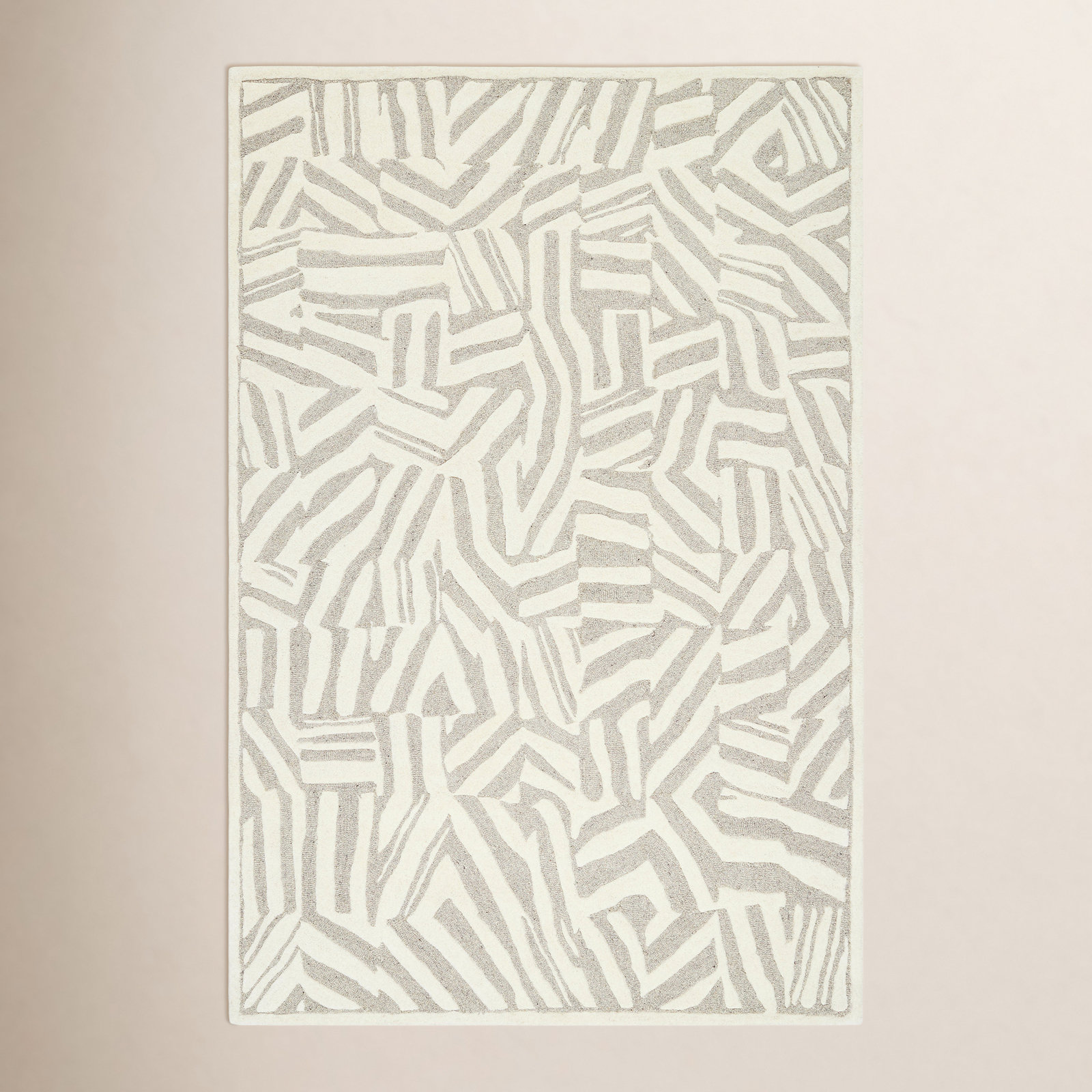 Talullah Hand Tufted Wool Rug, Rectangle 5' x 7'6"