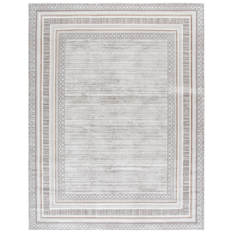 Tapis rayé Yusef Parker Performance, Rectangulaire 8 pi x 10 pi
